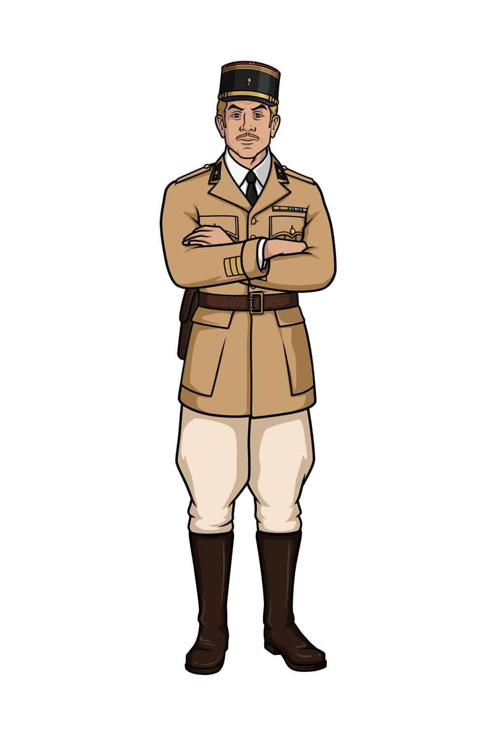 ARCHER -- Pictured: Reynaud (voice of Adam Reed). CR: FXX