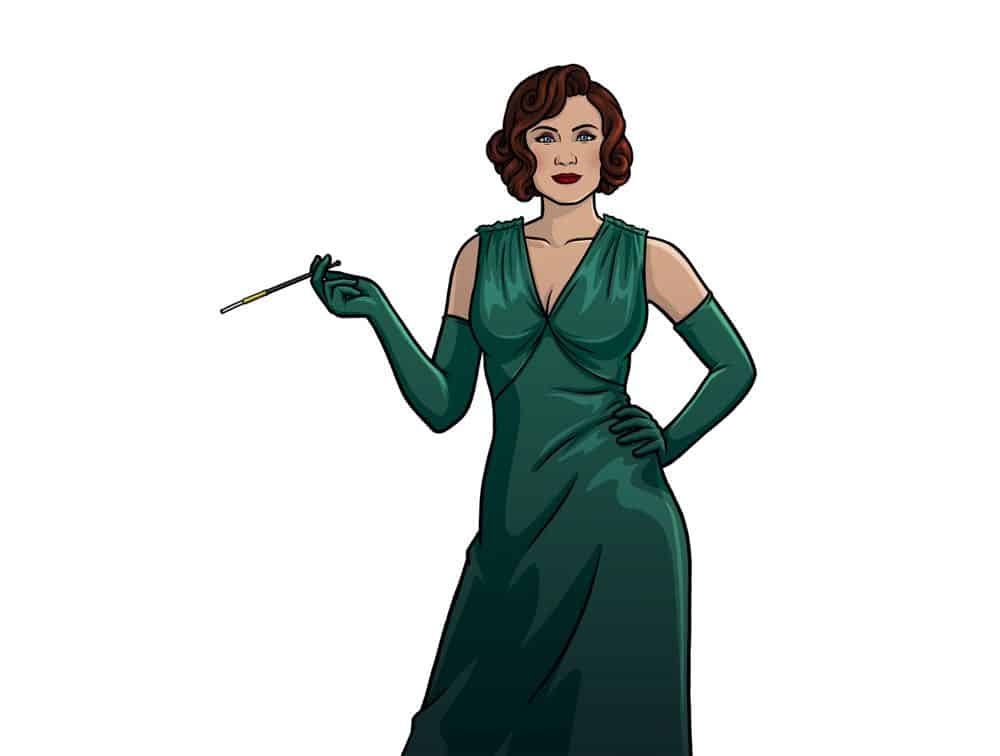 ARCHER -- Pictured: Charlotte Vandertunt (voice of Judy Greer). CR: FXX