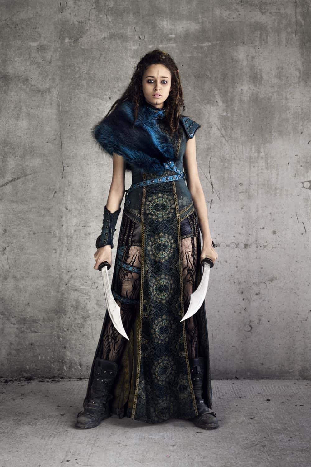 Ella-Rae Smith as Nix - Into the Badlands _ Season 3, Gallery - Photo Credit: Alan Clarke/AMC Ella-Rae Smith as Nix - Into the Badlands _ Season 3, Gallery - Photo Credit: Alan Clarke/AMC