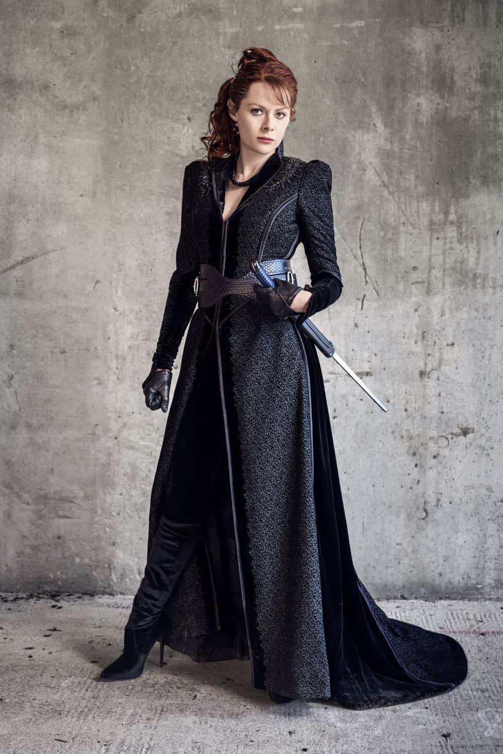 Emily Beecham as The Widow - Into the Badlands _ Season 3, Gallery - Photo Credit: Alan Clarke/AMC