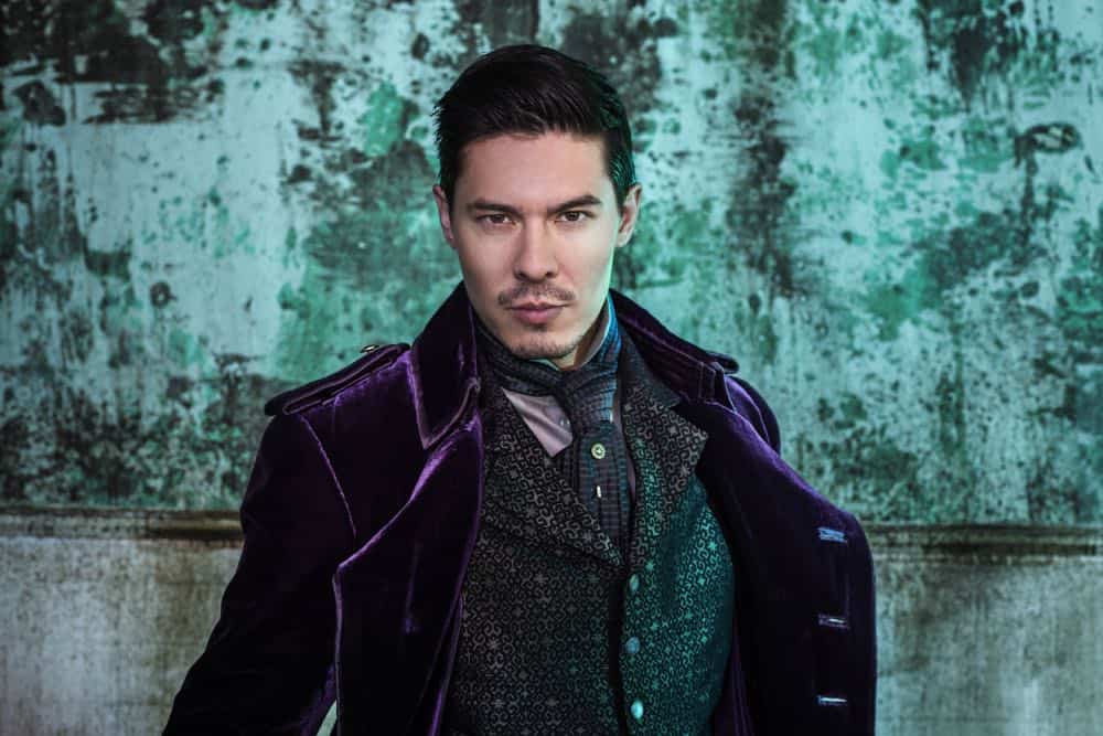 Lewis Tan as Gaius - Into the Badlands _ Season 3, Gallery - Photo Credit: Alan Clarke/AMC Lewis Tan as Gaius - Into the Badlands _ Season 3, Gallery - Photo Credit: Alan Clarke/AMC