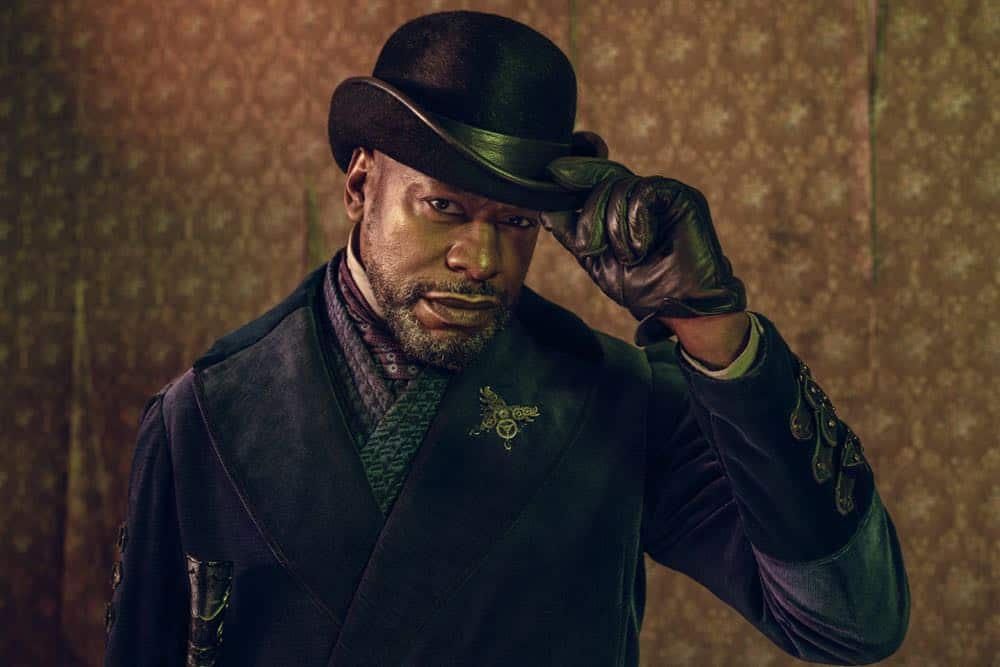 Sherman Augustus as Moon - Into the Badlands _ Season 3, Gallery - Photo Credit: Alan Clarke/AMC Sherman Augustus as Moon - Into the Badlands _ Season 3, Gallery - Photo Credit: Alan Clarke/AMC