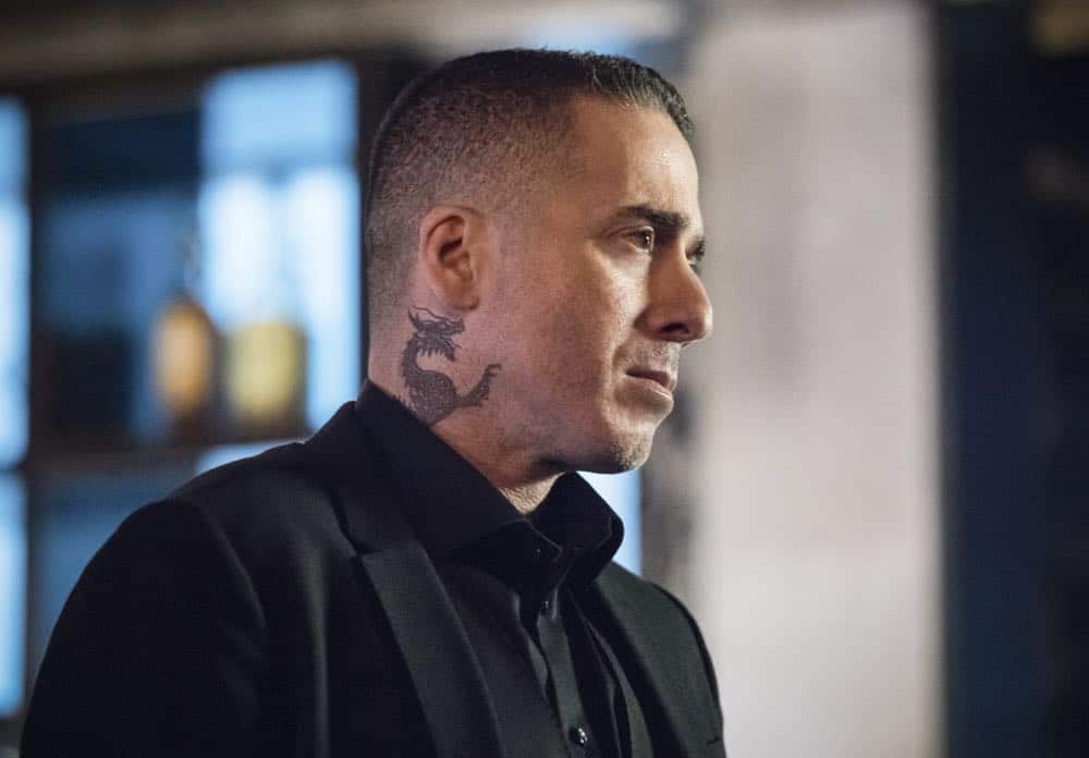 Arrow -- "The Dragon" -- Image Number: AR619a_0112.jpg -- Pictured: Kirk Acevedo as Ricardo Diaz -- Photo: Dean Buscher/The CW -- é 2018 The CW Network, LLC. All rights reserved.