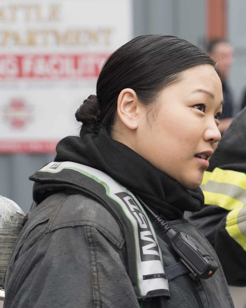 STATION 19 - "Stronger Together" - Andy, Jack and 18 other candidates take the captaincy drill test, gunning for one spot as captain of Station 19. Meanwhile, Travis is serving as acting captain while Andy and Jack are away for the day; and Ben confronts Vic about her fears, on "Station 19," THURSDAY, APRIL 19 (9:00-10:00 p.m. EDT), on The ABC Television Network. (ABC/Eric McCandless) JEE YOUNG HAN