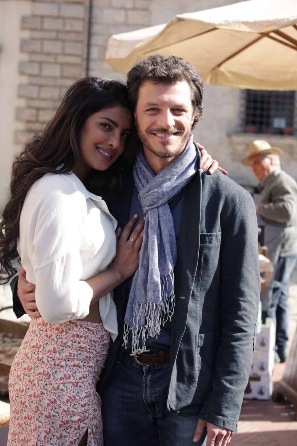 QUANTICO - "The Conscience Code" - It's been three years since American hero Alex Parrish has had to navigate the dangerous waters of the Central Intelligence Agency and put her life on the line for her country. She has been living a peaceful, anonymous life somewhere in Italy. However, Alex is forced to abandon this idyllic existence when Ryan persuades her to help him rescue Shelby from a notorious international arms dealer known only as The Widow, who is holding her hostage - and in exchange for her release she demands something that only Alex can provide, when "Quantico" premieres for its third season, THURSDAY, APRIL 26 (10:00-11:00 p.m. EDT), on The ABC Television Network. (ABC/Viola Damiani) PRIYANKA CHOPRA, ANDREA BOSCA