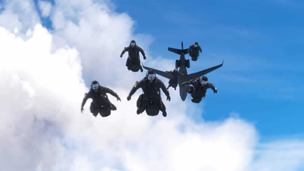 "Skyscraper - Power" -- Mac and Jack attempt to rescue a billionaire's son after he is kidnapped by a former Navy SEAL who uses an EMP weapon to cut off power and communication lines to the Shanghai skyscraper where the boy lives, on MACGYVER, Friday, April 13 (8:00-9:00 PM, ET/PT) on the CBS Television Network. Ed Asner and Piper Laurie guest star as a couple on a private jet commandeered by Mac and Jack to fly to Shanghai. Photo: CBS é2018 CBS Broadcasting, Inc. All Rights Reserved