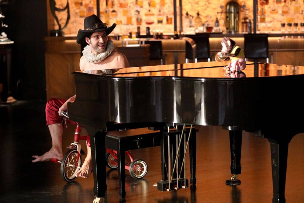 LUCIFER: Tom Ellis in the "The Angel of San Bernardino" episode of LUCIFER airing Monday, April 16 (8:00-9:00 PM ET/PT) on FOX. CR: FOX