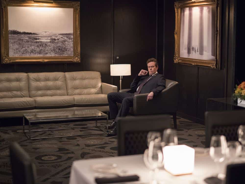 Dylan Baker as Senator Paley in HOMELAND (Season 7, Episode 10, "Clarity"). - Photo: Antony Platt/SHOWTIME