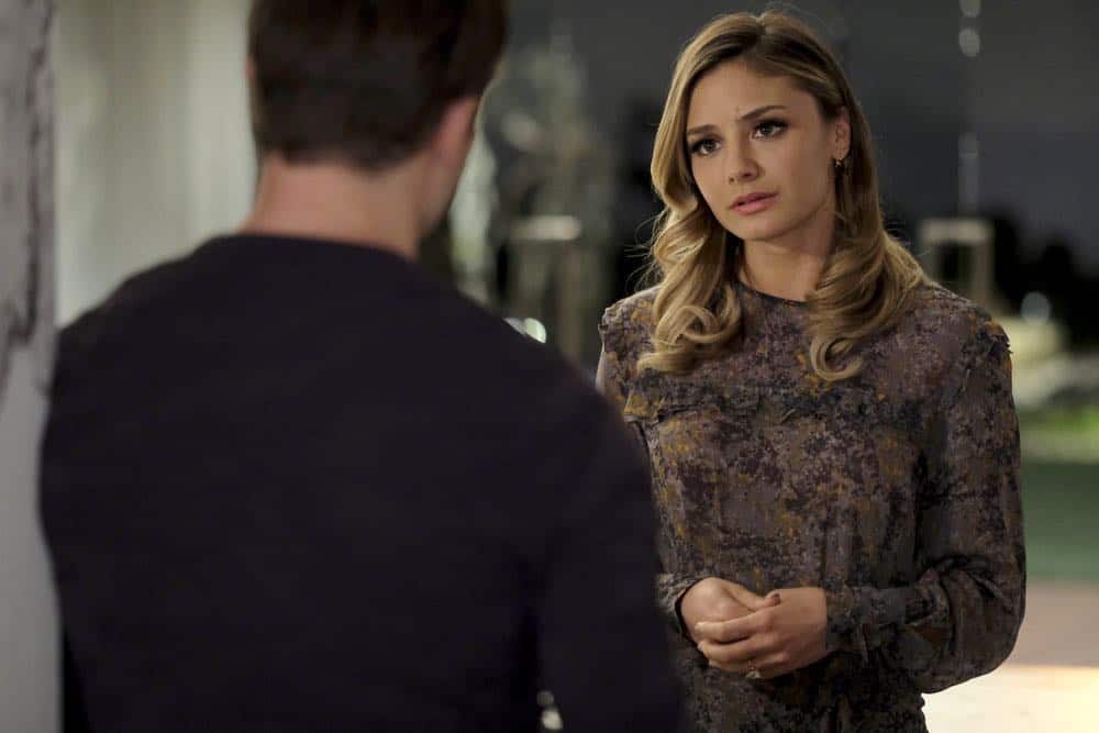 THE ARRANGEMENT -- "The Breakup" Episode 206 -- Pictured: Christine Evangelista as Megan Morrison -- (Photo by: Eike Schroter/E! Entertainment)