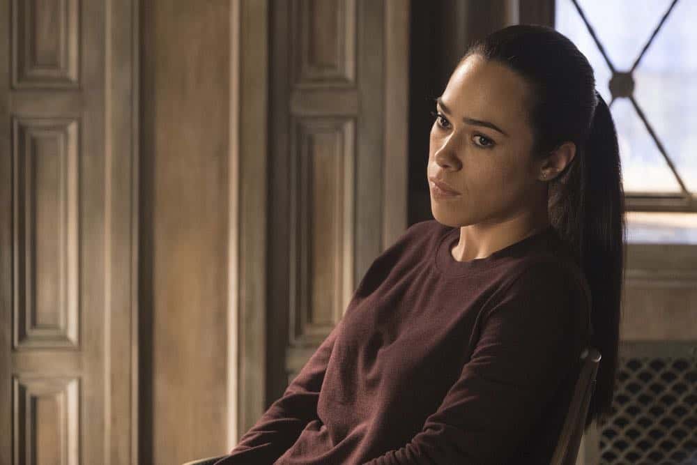 TAKEN -- "Imperium" Episode 212 -- Pictured: Jessica Camacho as Santana -- (Photo by: Christos Kalohoridis/NBC)