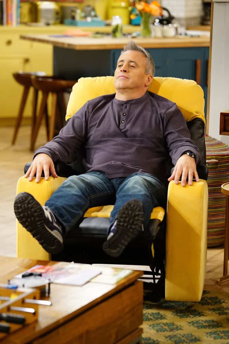 "King For a Day" -- Adam is determined to figure out what Andi's hiding when he discovers she's been keeping secrets from him for his own good, on MAN WITH A PLAN, Monday, April 16 (8:30-9:00 PM, ET/PT) on the CBS Television Network. Pictured Matt LeBlanc as Adam Burns Photo: Sonja Flemming/CBS é2018 CBS Broadcasting, Inc. All Rights Reserved "King For a Day" -- Adam is determined to figure out what Andi's hiding when he discovers she's been keeping secrets from him for his own good, on MAN WITH A PLAN, Monday, April 16 (8:30-9:00 PM, ET/PT) on the CBS Television Network. Pictured Matt LeBlanc as Adam Burns Photo: Sonja Flemming/CBS é2018 CBS Broadcasting, Inc. All Rights Reserved