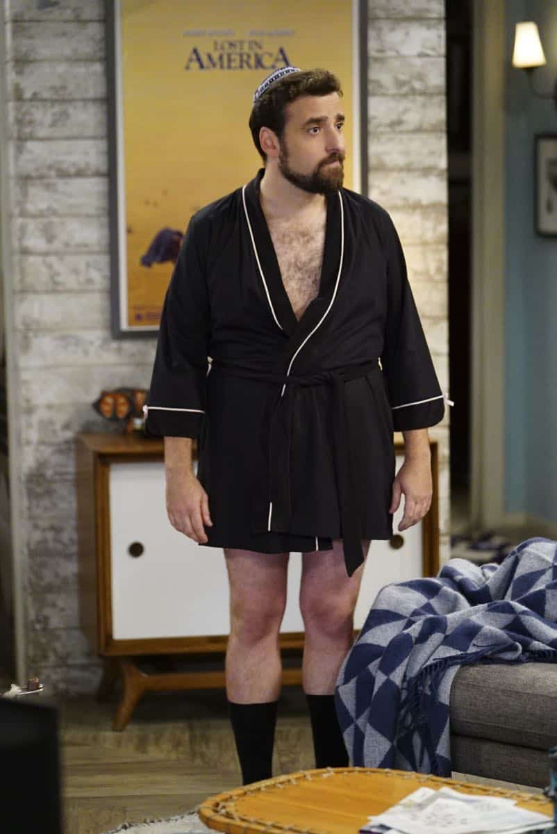 ÃÂShow HospitalityààChip and LeslieÃÂs patience is tested when they invite Rabbi Gil to stay with them after he discovers his wife is having an affair, on LIVING BIBLICALLY, Monday, April 16 (9:30-10:00PM, ET/PT) on the CBS Television Network. Pictured: David Krumholtz as Rabbi Gil Photo: Sonja Flemming/CBS é2017 CBS Broadcasting, Inc. All Rights Reserved