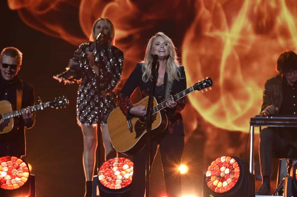 Miranda Lambert performs at the 53RD ACADEMY OF COUNTRY MUSIC AWARDS, live from the MGM Grand Garden Arena in Las Vegas Sunday, April 15, 2018 at 8:00 PM ET/PT on CBS. Photo: Michele Crowe/CBS ©2018 CBS Broadcasting, Inc. All Rights Reserved