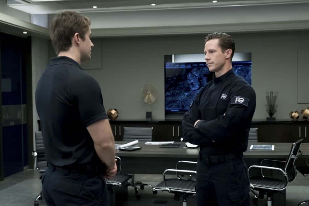 iZombie -- "Don't Hate the Player, Hate the Brain" -- Image Number: ZMB407a_0109b.jpg -- Pictured (L-R): Robert Buckley as Major and Jason Dohring as Chase Graves -- Photo Credit: Katie Yu/The CW -- é 2018 The CW Network, LLC. All Rights Reserved iZombie -- "Don't Hate the Player, Hate the Brain" -- Image Number: ZMB407a_0109b.jpg -- Pictured (L-R): Robert Buckley as Major and Jason Dohring as Chase Graves -- Photo Credit: Katie Yu/The CW -- é 2018 The CW Network, LLC. All Rights Reserved