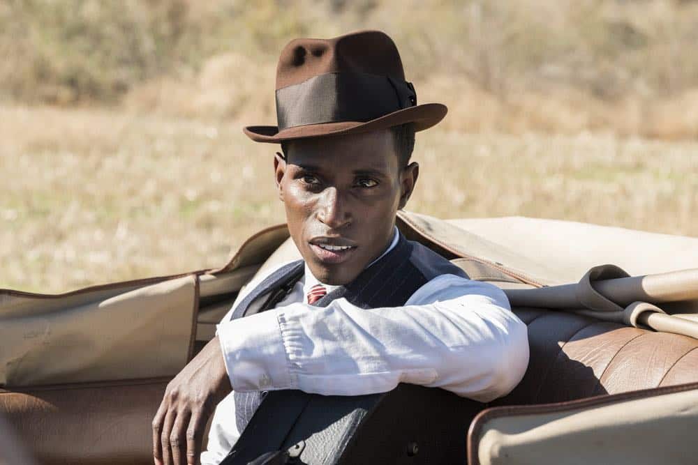 TIMELESS -- "King of Delta Blues" Episode 206 -- Pictured: Kamal Naiqui as Robert Johnson -- (Photo by: Justin Lubin/NBC)