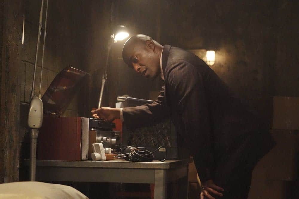 TIMELESS -- "King of the Delta Blues" Episode 206 -- Pictured: Paterson Joseph as Connor Mason -- (Photo by: Evans Vestal Ward/NBC)