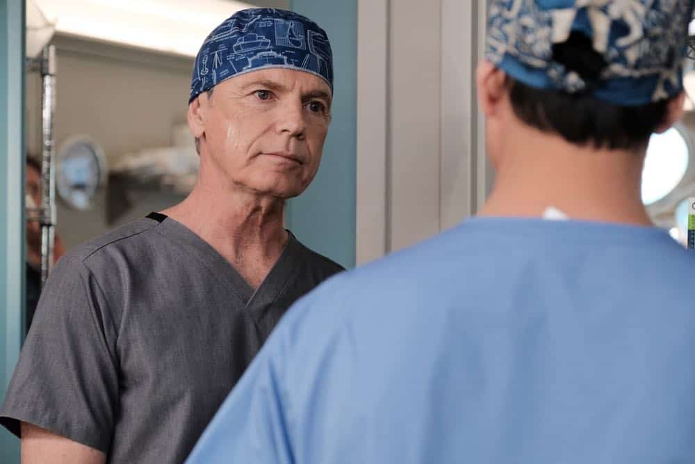 THE RESIDENT: Bruce Greenwood in the "And the Nurses Get Screwed…" episode of THE RESIDENT airing Monday, April 23 (9:00-10:00 PM ET/PT) on FOX. ©2018 Fox Broadcasting Co. Cr: Guy D'Alema/FOX