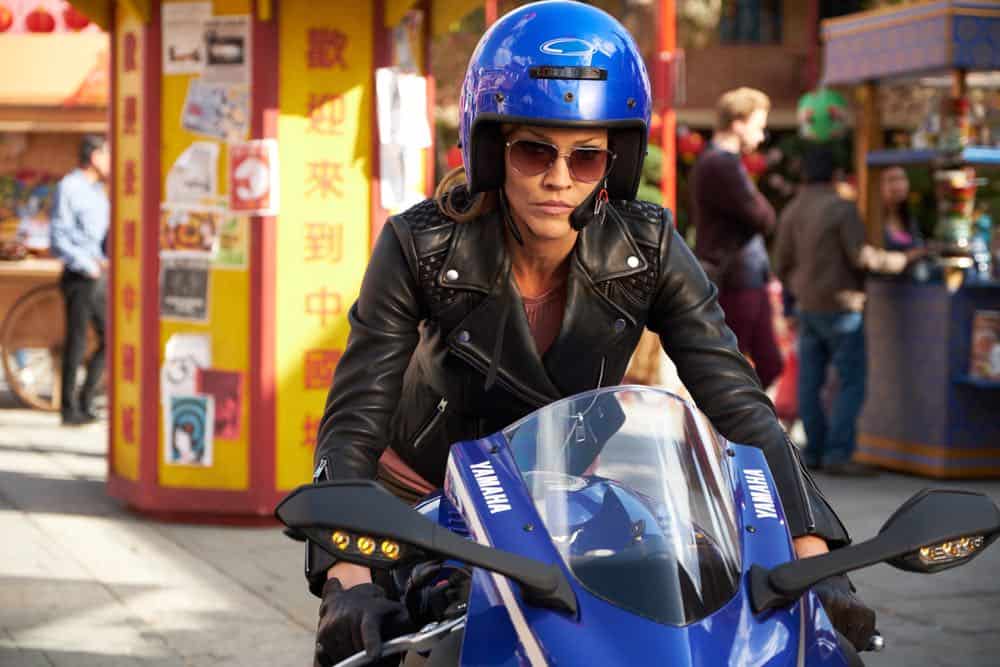 LUCIFER: Tricia Helfer in the “Anything Pierce Can Do I Can Do Better” episode of LUCIFER airing Monday, April 23 (8:00-9:00 PM ET/PT) on FOX. CR: FOX