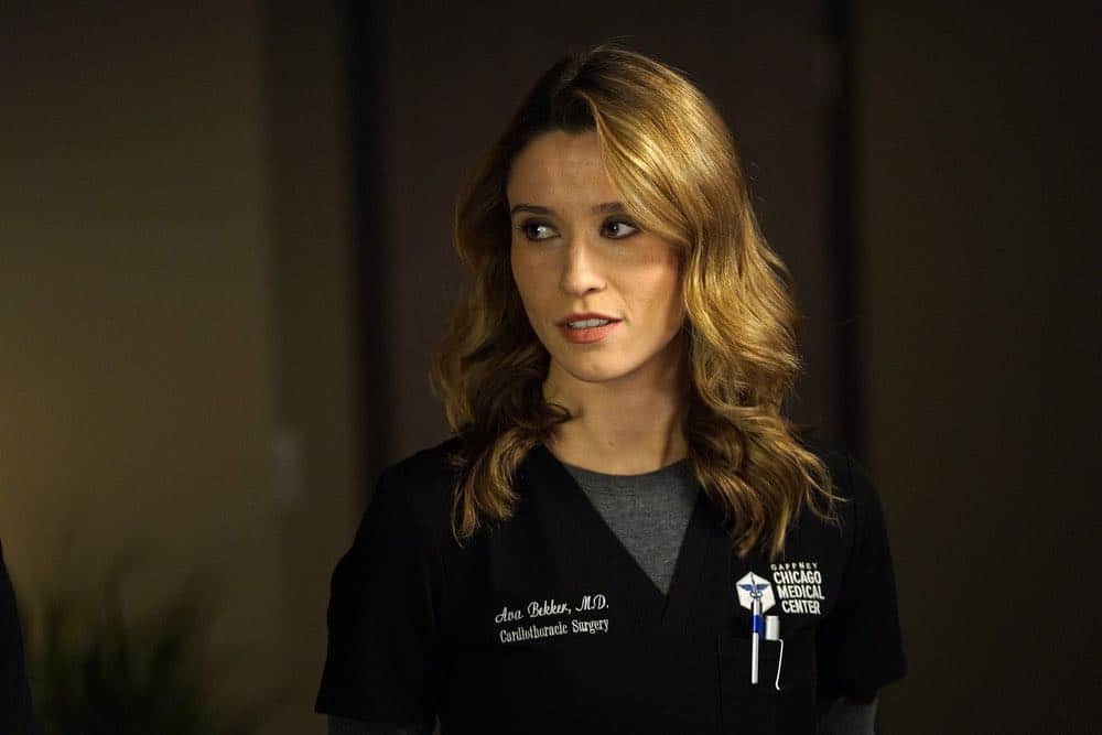 CHICAGO MED -- "An Inconvenient Truth" Episode 316 -- Pictured: Norma Kuhling as Ava Bekker -- (Photo by: Elizabeth Sisson/NBC)