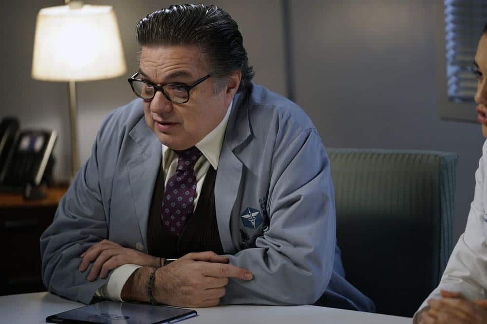 CHICAGO MED -- "An Inconvenient Truth" Episode 316 -- Pictured: Oliver Platt as Daniel Charles -- (Photo by: Elizabeth Sisson/NBC) CHICAGO MED -- "An Inconvenient Truth" Episode 316 -- Pictured: Oliver Platt as Daniel Charles -- (Photo by: Elizabeth Sisson/NBC)