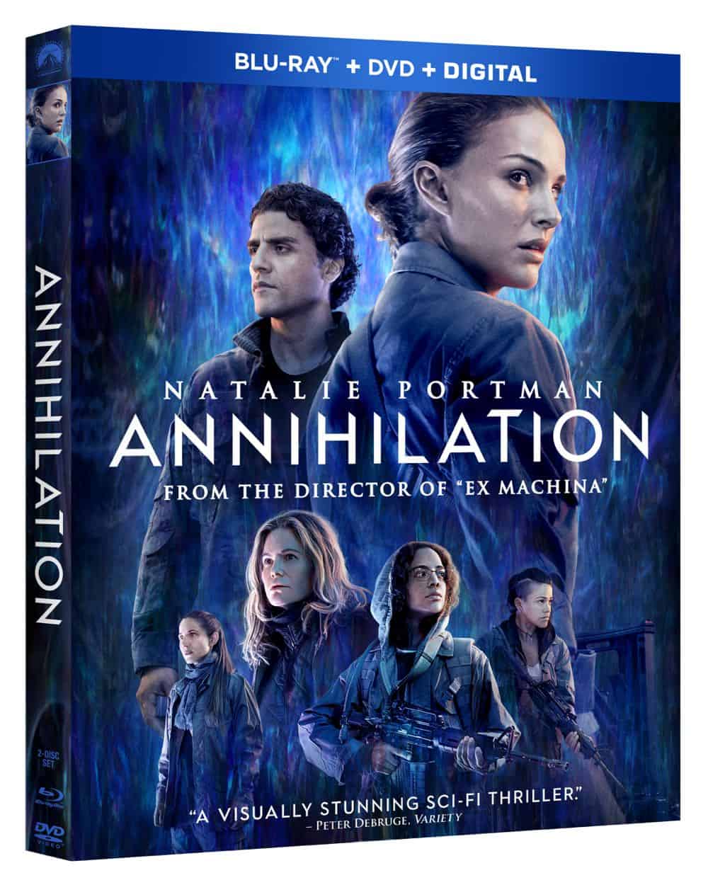 ANNIHILATION Blu-ray + DVD + Digital Cover ANNIHILATION Blu-ray + DVD + Digital Cover