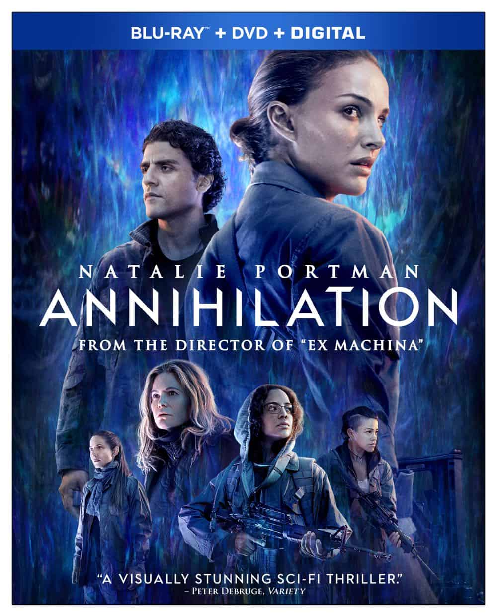 ANNIHILATION Blu-ray + DVD + Digital Cover ANNIHILATION Blu-ray + DVD + Digital Cover