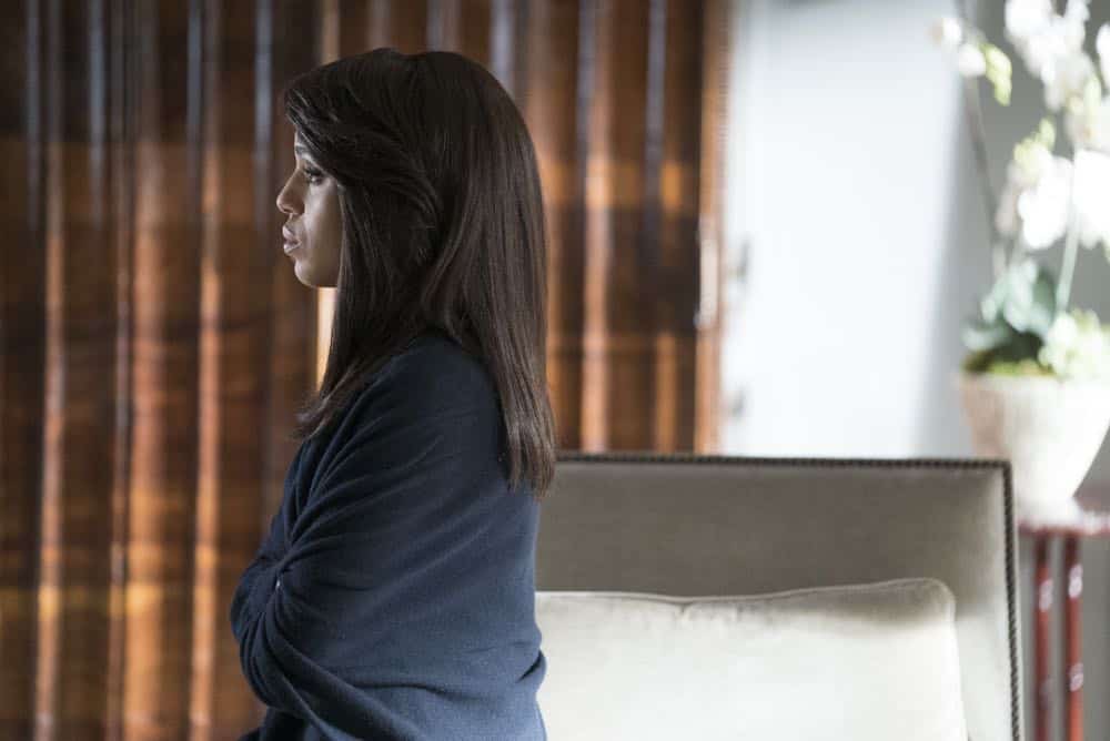 SCANDAL - "Over A Cliff" - The highly anticipated series finale of the groundbreaking series, "Scandal," receives a momentous send-off, beginning with an exclusive sneak peek at the final episode on "Good Morning America," THURSDAY, APRIL 19 (7:00-9:00 a.m. EDT), on The ABC Television Network. (ABC/Eric McCandless) KERRY WASHINGTON