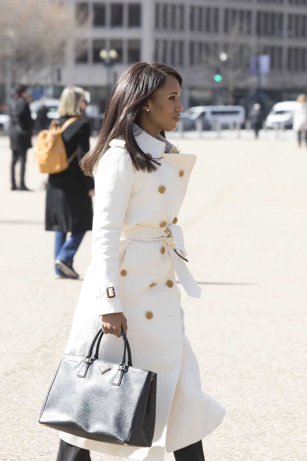 SCANDAL - "Over A Cliff" - The highly anticipated series finale of the groundbreaking series, "Scandal," receives a momentous send-off, beginning with an exclusive sneak peek at the final episode on "Good Morning America," THURSDAY, APRIL 19 (7:00-9:00 a.m. EDT), on The ABC Television Network. (ABC/Giovanni Rufino) KERRY WASHINGTON