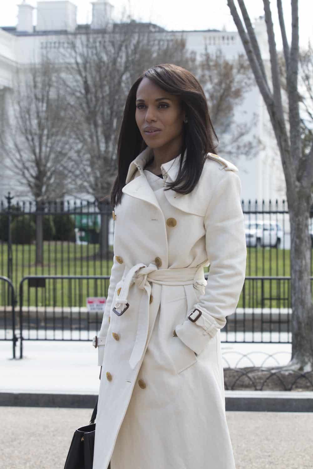 SCANDAL - "Over A Cliff" - The highly anticipated series finale of the groundbreaking series, "Scandal," receives a momentous send-off, beginning with an exclusive sneak peek at the final episode on "Good Morning America," THURSDAY, APRIL 19 (7:00-9:00 a.m. EDT), on The ABC Television Network. (ABC/Giovanni Rufino) KERRY WASHINGTON