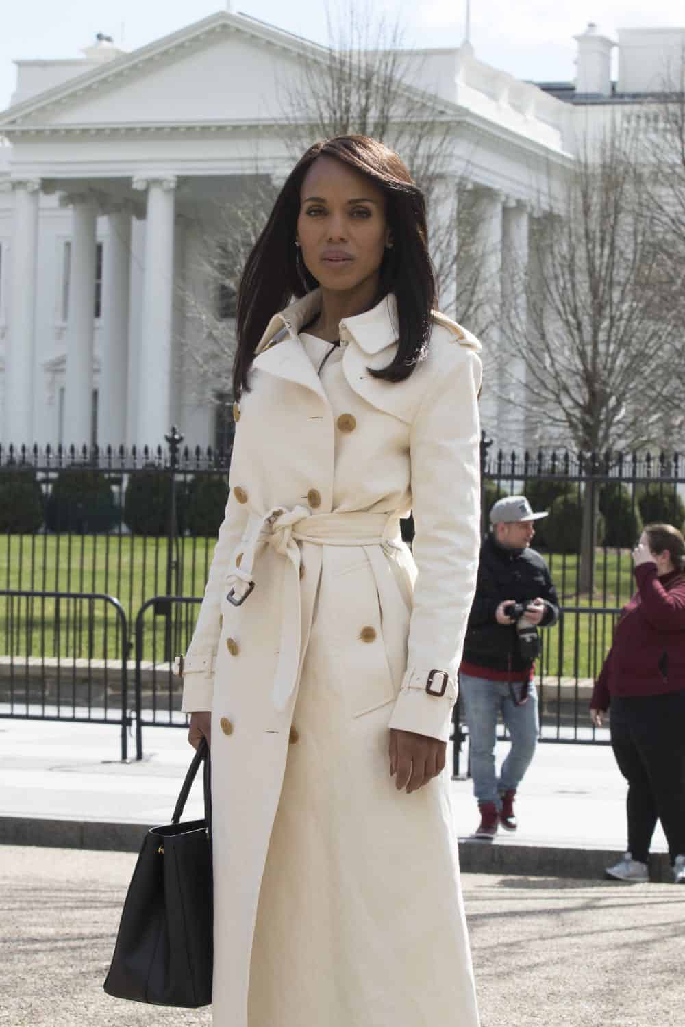SCANDAL - "Over A Cliff" - The highly anticipated series finale of the groundbreaking series, "Scandal," receives a momentous send-off, beginning with an exclusive sneak peek at the final episode on "Good Morning America," THURSDAY, APRIL 19 (7:00-9:00 a.m. EDT), on The ABC Television Network. (ABC/Giovanni Rufino) KERRY WASHINGTON