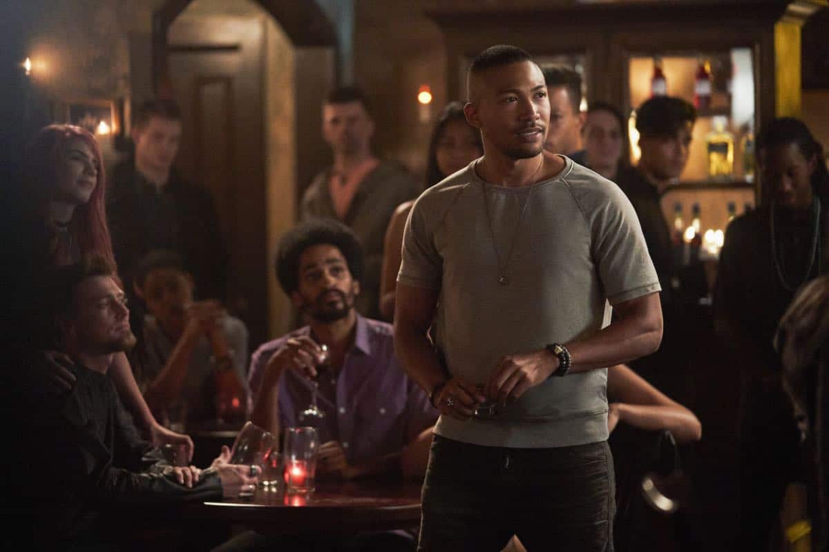 The Originals -- "One Wrong Turn on Bourbon" -- Image Number: OR502B_0211b.jpg -- Pictured: Charles Michael Davis as Marcel -- Photo: Bob Mahoney/The CW -- é 2018 The CW Network, LLC. All rights reserved.