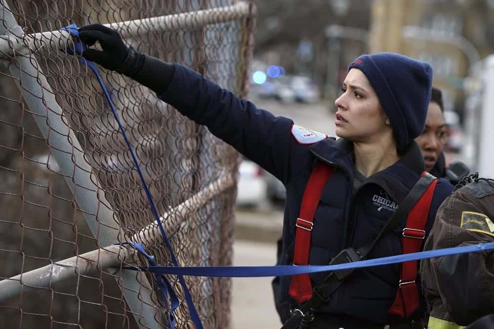 CHICAGO FIRE -- "Where I Want To Be" Episode 619 -- Pictured: Miranda Rae Mayo as Stella Kidd -- (Photo by: Elizabeth Morris/NBC)