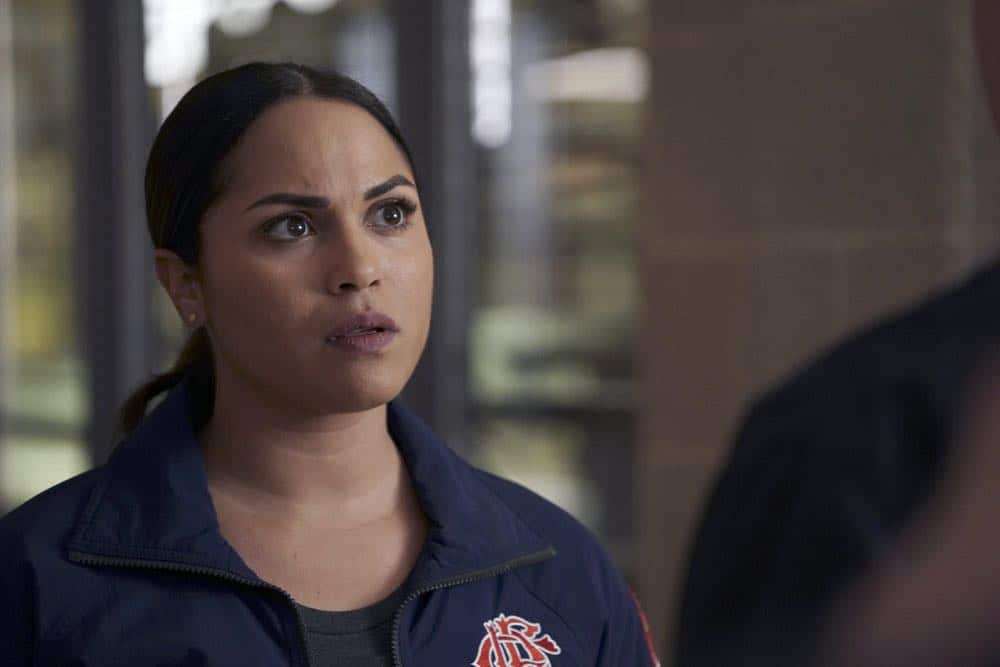 CHICAGO FIRE -- "Where I Want To Be" Episode 619 -- Pictured: Monica Raymund as Gabriela Dawson -- (Photo by: Elizabeth Morris/NBC)