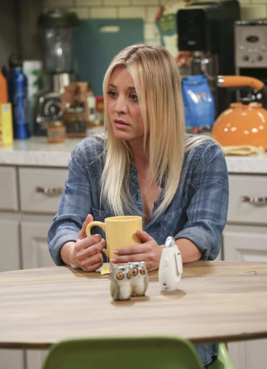 "The Monetary Insufficiency" - Pictured: Penny (Kaley Cuoco). Sheldon goes to Vegas to win money for science. Also, Penny and Bernadette take Amy wedding dress shopping, but her terrible choice entangles them in a web of lies, on THE BIG BANG THEORY, Thursday, April 26 (8:00-8:31 PM, ET/PT) on the CBS Television Network. Photo: Michael Yarish/CBS é2018 CBS Broadcasting, Inc. All Rights Reserved.