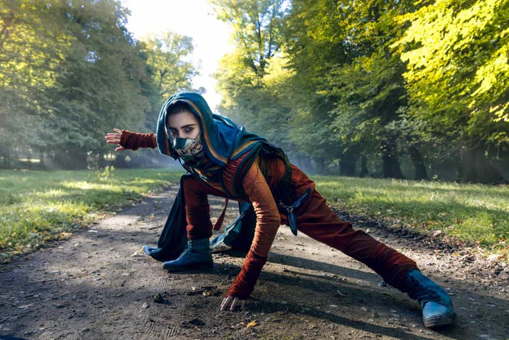Ally Ioannides as Tilda - Into the Badlands _ Season 3, Episode 1 - Photo Credit: Aidan Monaghan/AMC