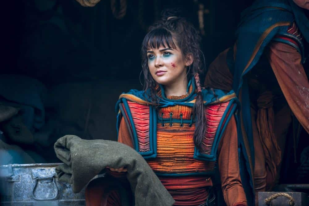 Maddison Jaizani as Odessa - Into the Badlands _ Season 3, Episode 1 - Photo Credit: Aidan Monaghan/AMC
