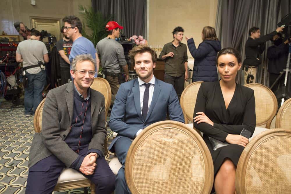DECEPTION - "Sacrifice 99 to Fool One" - The FBI calls on Jonathan Black to help stop the Mystery Woman from committing her next crime, on ABC's "Deception," airing TUESDAY, APRIL 24 (10:00-11:00 p.m. EDT), on The ABC Television Network. (ABC/Giovanni Rufino) MICHAEL LEHMANN (EXECUTIVE PRODUCER), JACK CUTMORE-SCOTT, ILFENESH HADERA