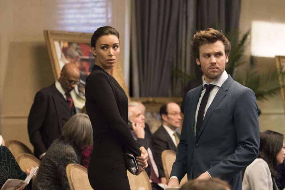 DECEPTION - "Sacrifice 99 to Fool One" - The FBI calls on Jonathan Black to help stop the Mystery Woman from committing her next crime, on ABC's "Deception," airing TUESDAY, APRIL 24 (10:00-11:00 p.m. EDT), on The ABC Television Network. (ABC/Giovanni Rufino) ILFENESH HADERA, JACK CUTMORE-SCOTT