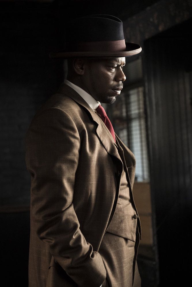 TIMELESS -- "Mrs. Sherlock Holmes" Episode 207 -- Pictured: Malcolm Barrett as Rufus Carlin -- (Photo by: Justin Lubin/NBC)