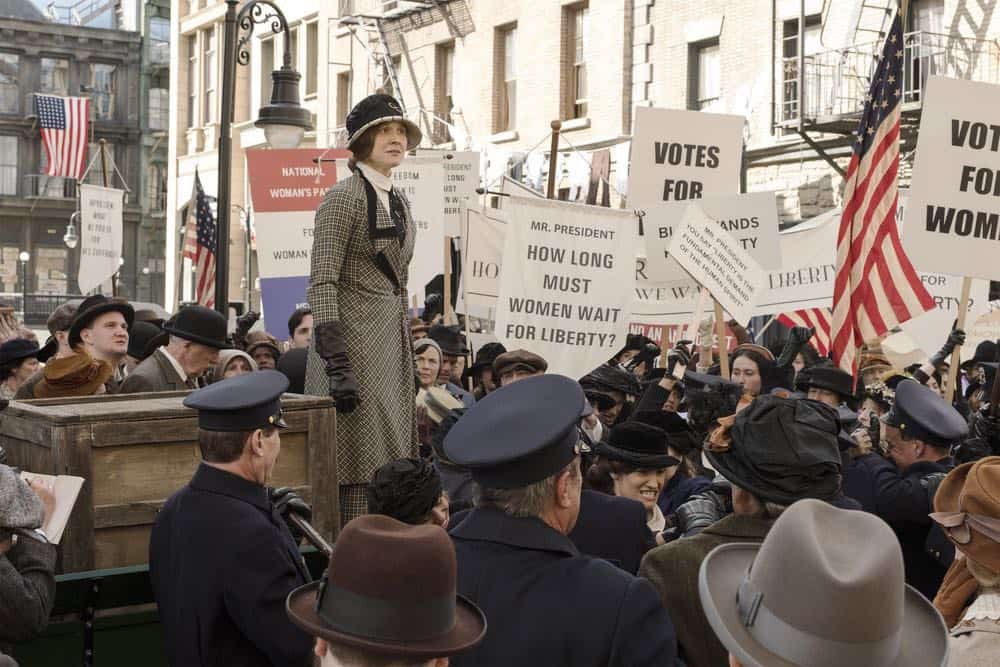 TIMELESS -- "Mrs. Sherlock Holmes" Episode 207 -- Pictured: Sarah Sokolovic as Grace Humiston -- (Photo by: Justin Lubin/NBC)