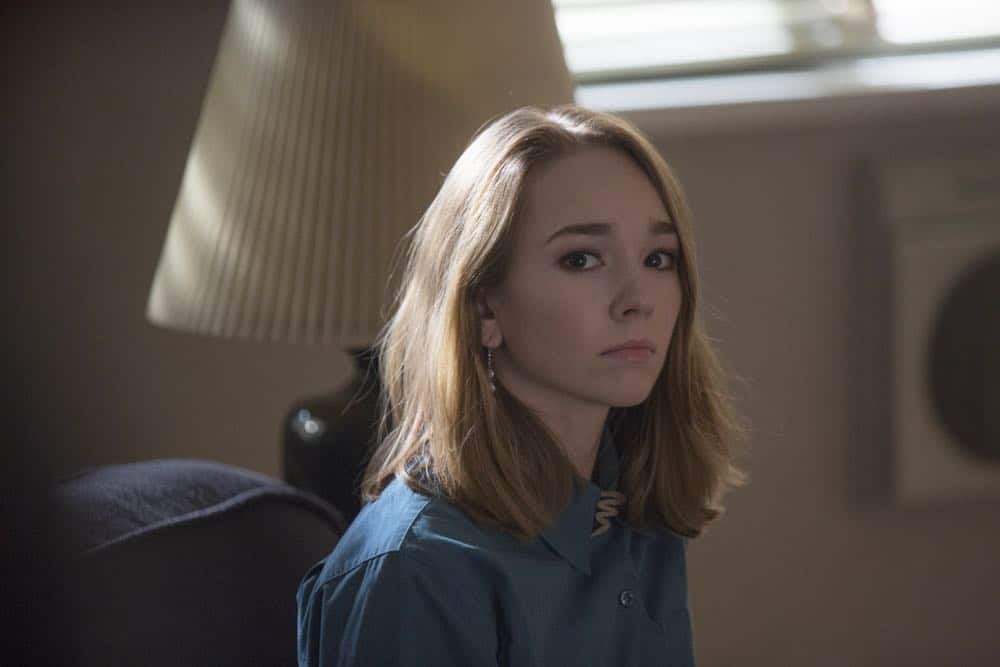 THE AMERICANS -- "The Great Patriotic War" -- Season 6, Episode 5 (Airs Wednesday, April 25, 10:00 pm/ep) -- Pictured: Holly Taylor as Paige Jennings. CR: Eric Liebowitz/FX