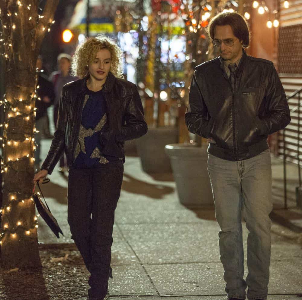 THE AMERICANS -- "The Great Patriotic War" -- Season 6, Episode 5 (Airs Wednesday, April 25, 10:00 pm/ep) -- Pictured: (l-r) Julia Garner as Kimmy, Matthew Rhys as Philip Jennings. CR: Eric Liebowitz/FX