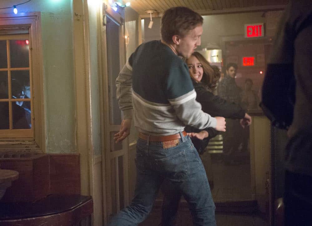 THE AMERICANS -- "The Great Patriotic War" -- Season 6, Episode 5 (Airs Wednesday, April 25, 10:00 pm/ep) -- Pictured: Holly Taylor as Paige Jennings, Keenan Jolliff as Tony. CR: Jeffrey Neira/FX