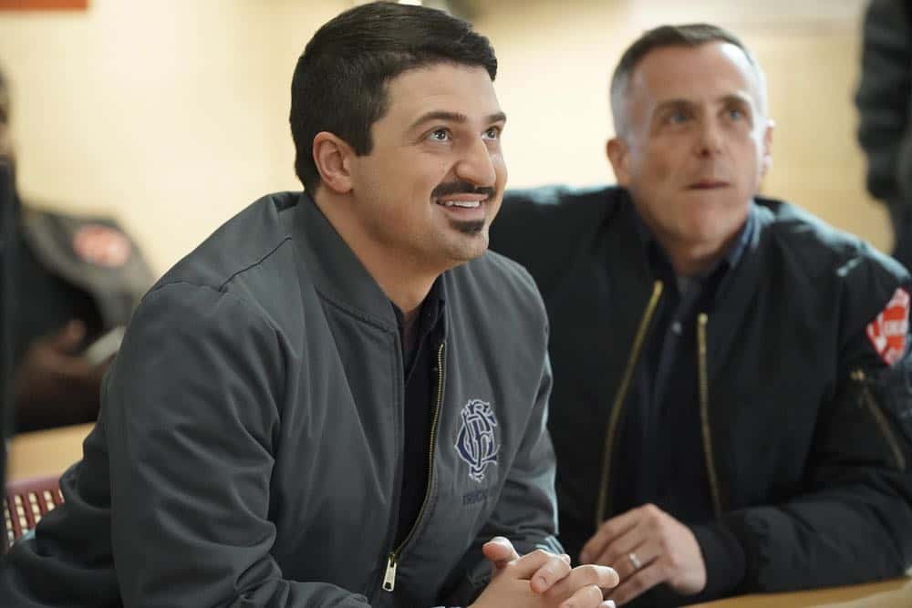 CHICAGO FIRE -- "The Strongest Among Us" Episode 620 -- Pictured: Yuri Sardarov as Otis -- (Photo by: Elizabeth Morris/NBC)
