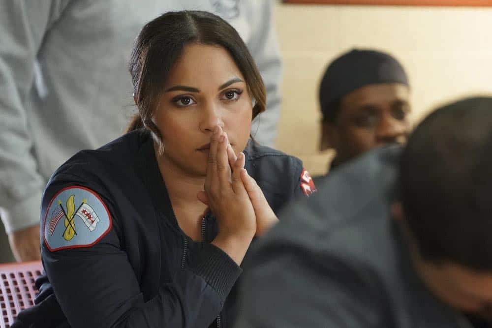 CHICAGO FIRE -- "The Strongest Among Us" Episode 620 -- Pictured: Monica Raymund as Gabriela Dawson -- (Photo by: Elizabeth Morris/NBC)