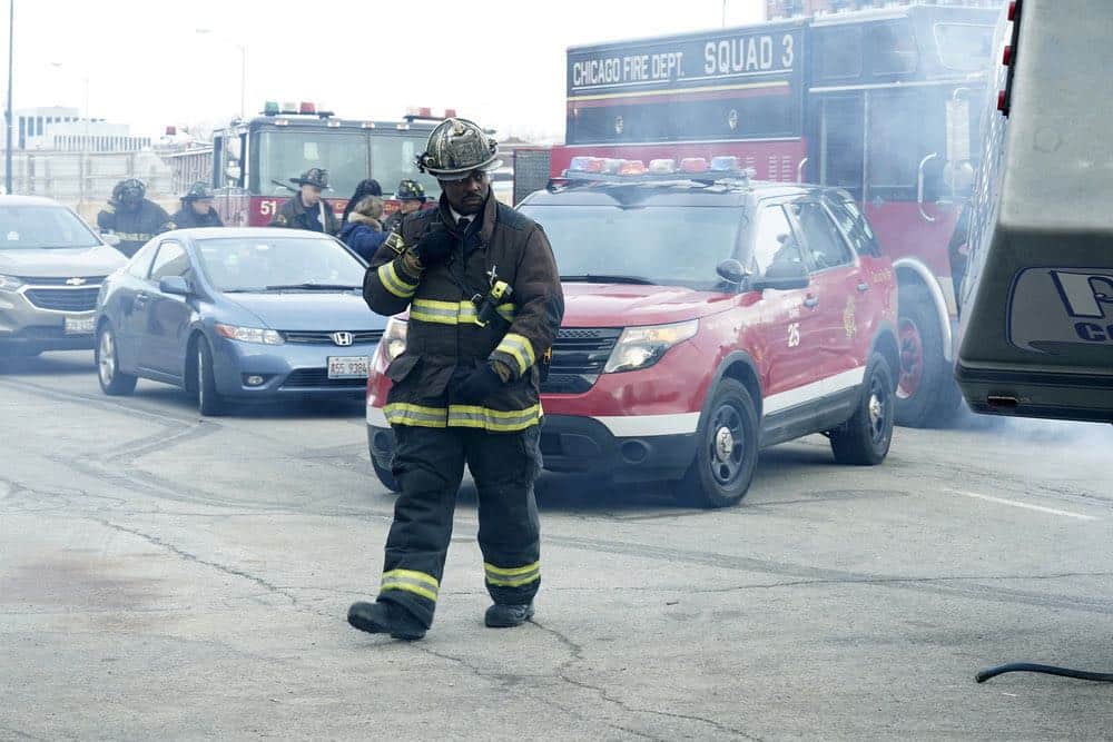 CHICAGO FIRE -- "The Strongest Among Us" Episode 620 -- Pictured: Eamonn Walker as Wallace Boden -- (Photo by: Elizabeth Morris/NBC)