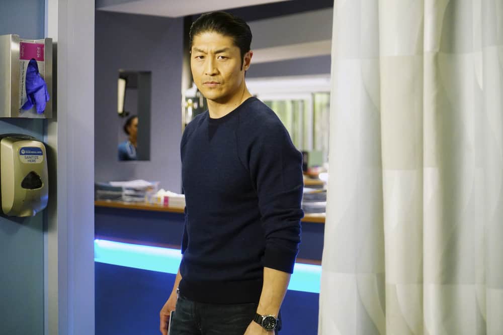 CHICAGO MED -- "The Parent Trap" Episode 317 -- Pictured: Brian Tee as Ethan Choi -- (Photo by: Elizabeth Sisson/NBC)