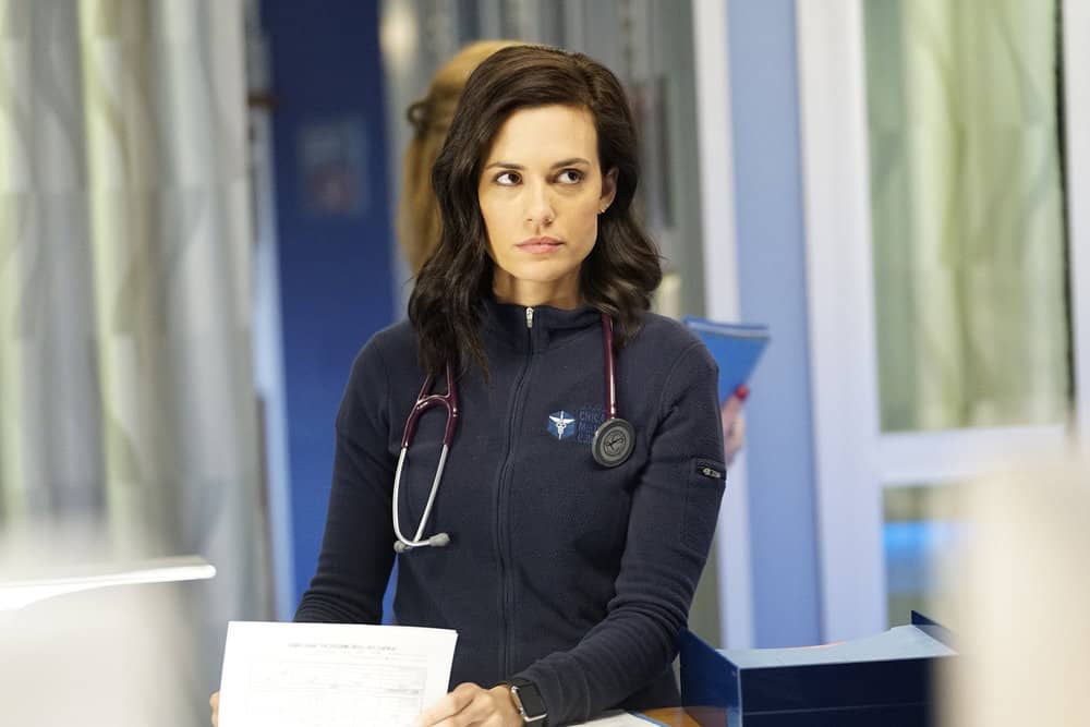 CHICAGO MED -- "The Parent Trap" Episode 317 -- Pictured: Torrey DeVitto as Natalie Manning -- (Photo by: Elizabeth Sisson/NBC)