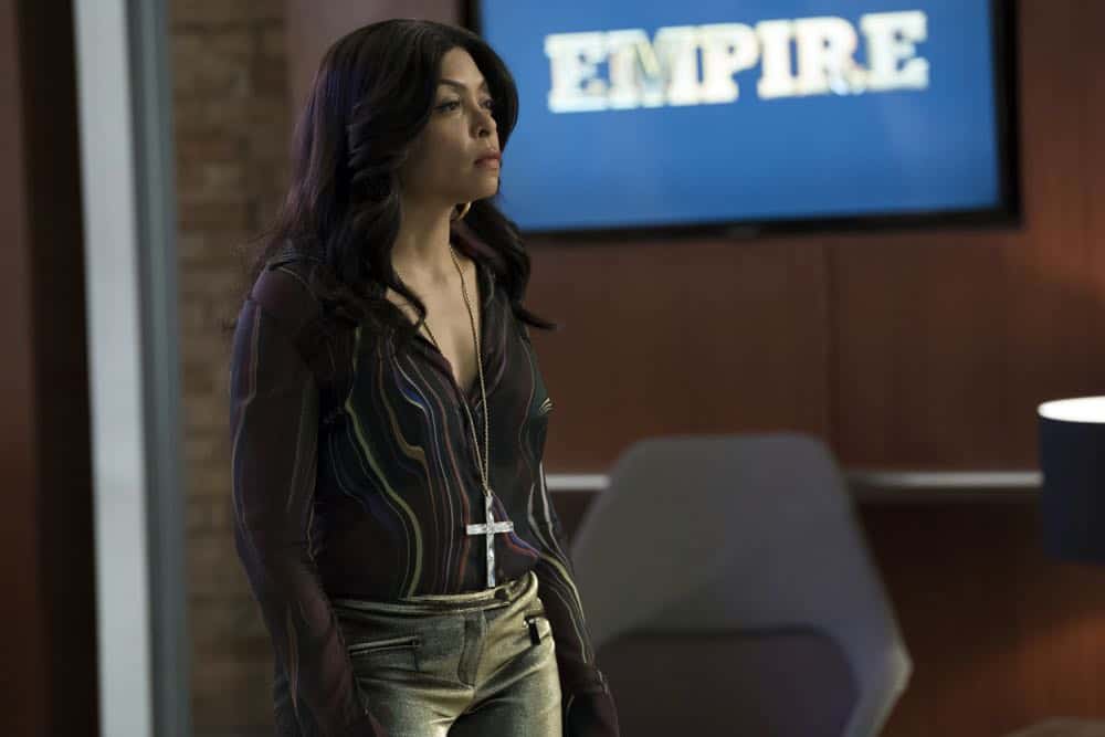 EMPIRE: Taraji P. Henson in the "False Face" episode of EMPIRE airing Wednesday, April 25 (8:00-9:00 PM ET/PT) on FOX. CR: Fox Broadcasting Co. CR: Chuck Hodes