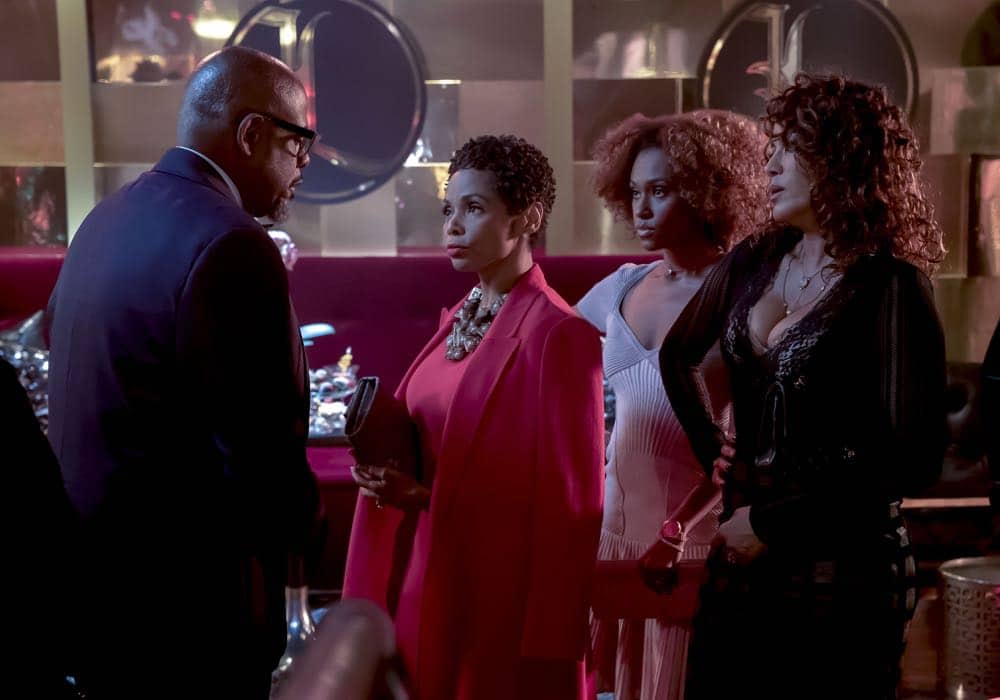 EMPIRE: Guest star Forest Whitaker (L) in the "False Face" episode of EMPIRE airing Wednesday, April 25 (8:00-9:00 PM ET/PT) on FOX. CR: Fox Broadcasting Co. CR: Chuck Hodes